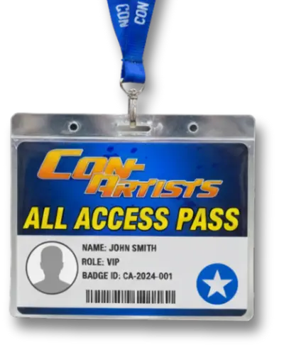 Con Artists All Access Pass